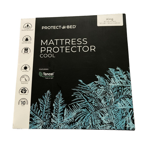 Cooling mattress protector - cooling,