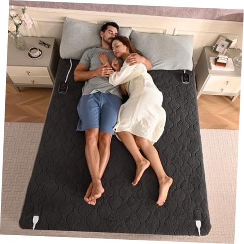 Electric heated mattress pad - heated,