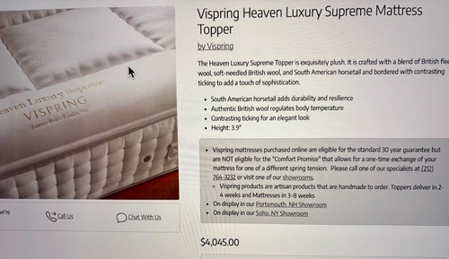 Vispring standar king - vispring,