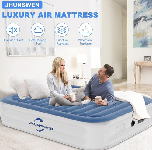 Queen air mattress built - queen, built-in