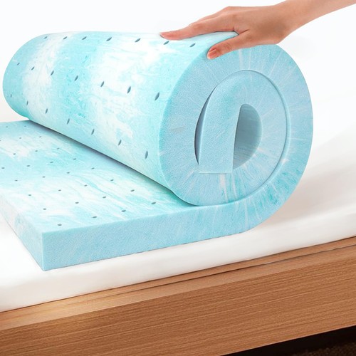 Memory foam mattress topper - mattress, 3