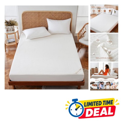Queen wool mattress - queen, pad