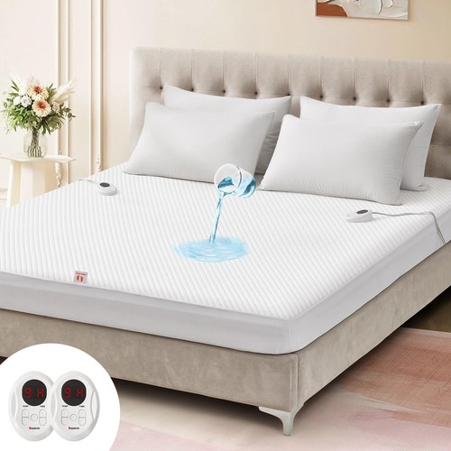 Waterproof heated mattress pad - waterproof,