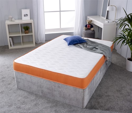 Memory foam mattress with - foam,