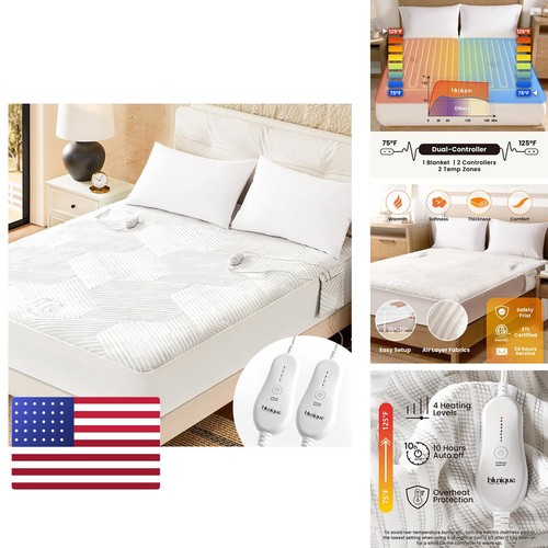 Blunique heated mattress - heated, pad