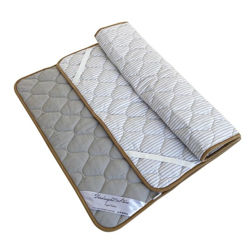 Woolen gray mattress - mattress, topper