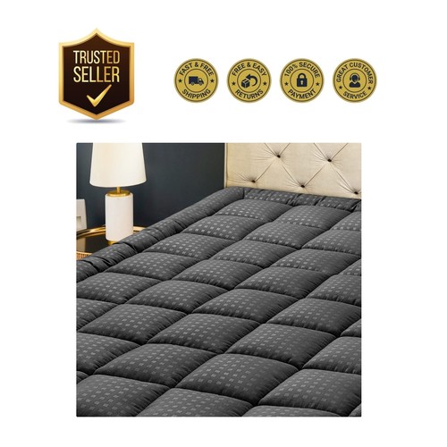 Luxury queen mattress pad - luxury,