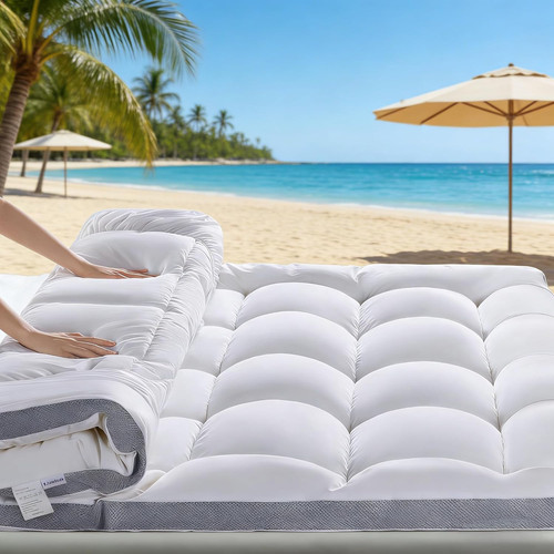 Memory foam mattress topper - foam,