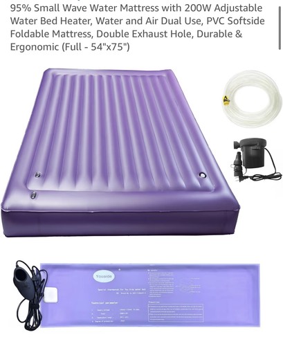 Small wave water mattress - 95%,
